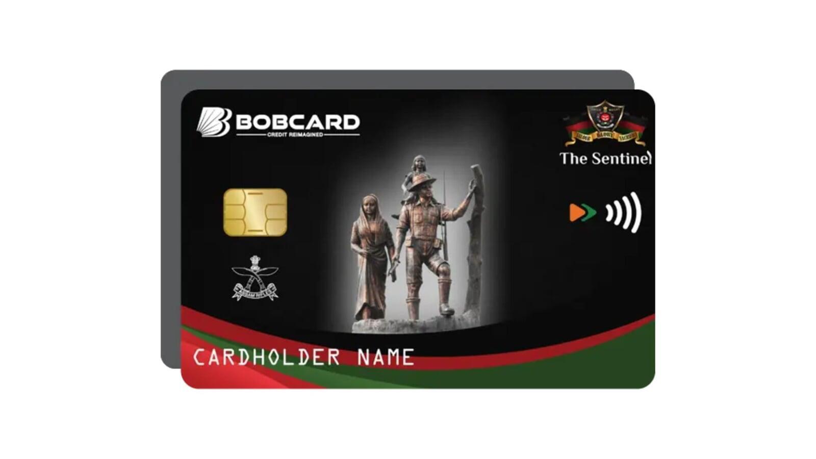 Assam Rifles The SENTINEL BOBCARD Credit Card
