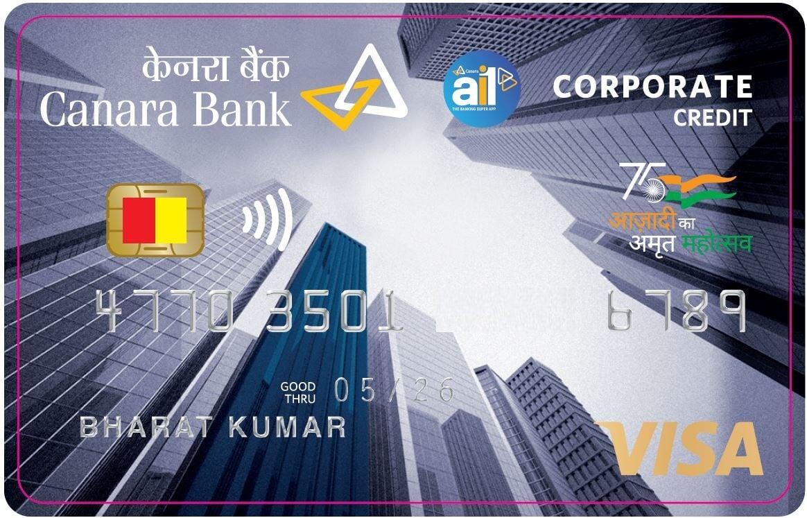 Canara Bank VISA Corporate Credit Card