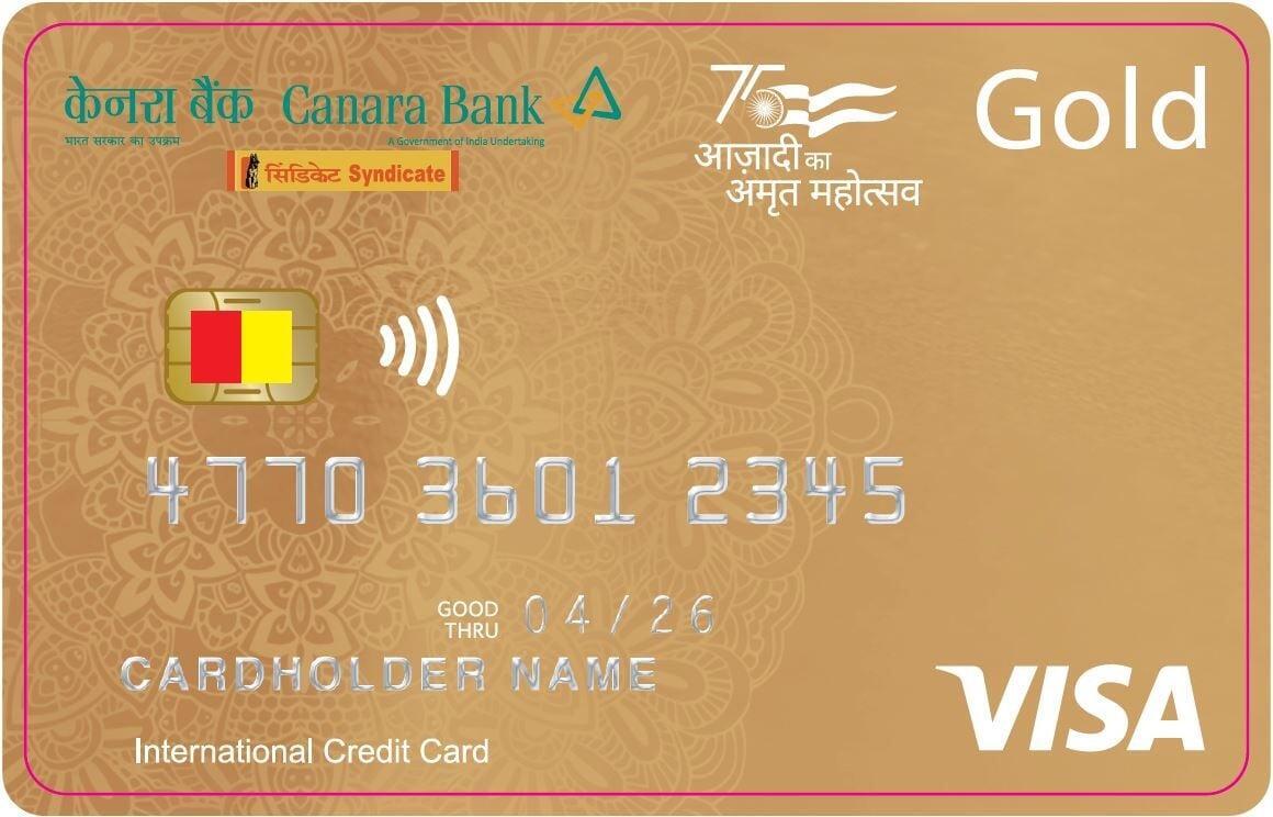 Canara VISA Gold Credit Card