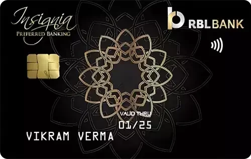 RBL BANK Insignia Preferred Banking Credit Card Review