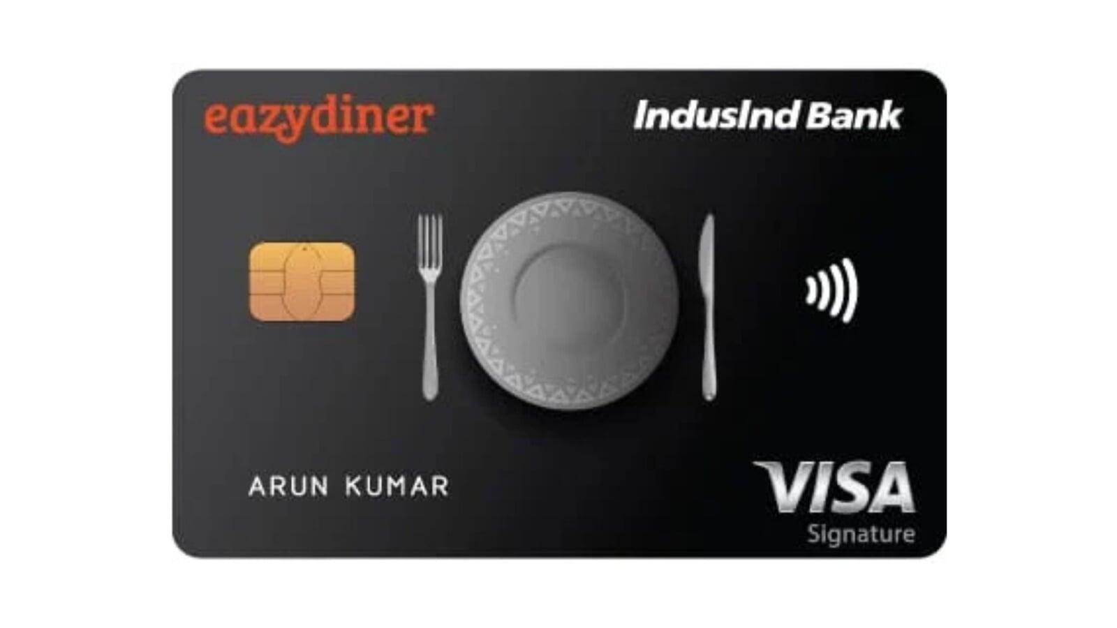 IndusInd Bank EazyDiner Credit Card
